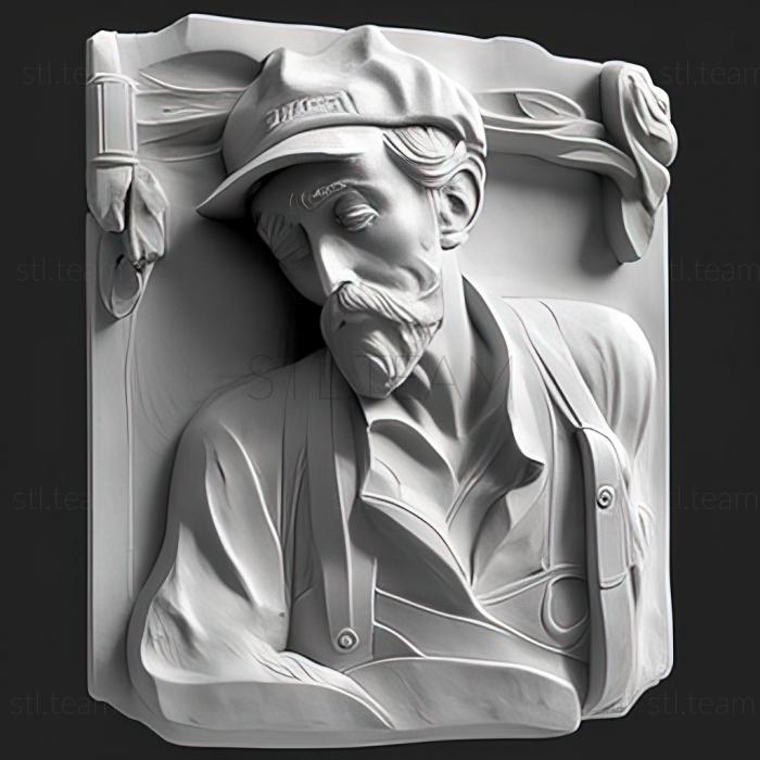 3D model John Singer Sargent (STL)